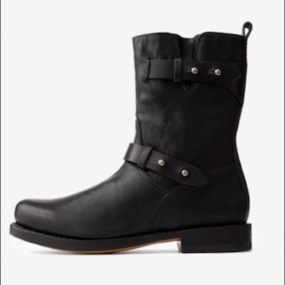 🥳HP🥳 NEW Rag & Bone GORGEOUS Italian Leather Moto Boots, 7.5 - Picture 5 of 10